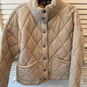 New with tags Wild Fable Ivory Quilted Jacket Large